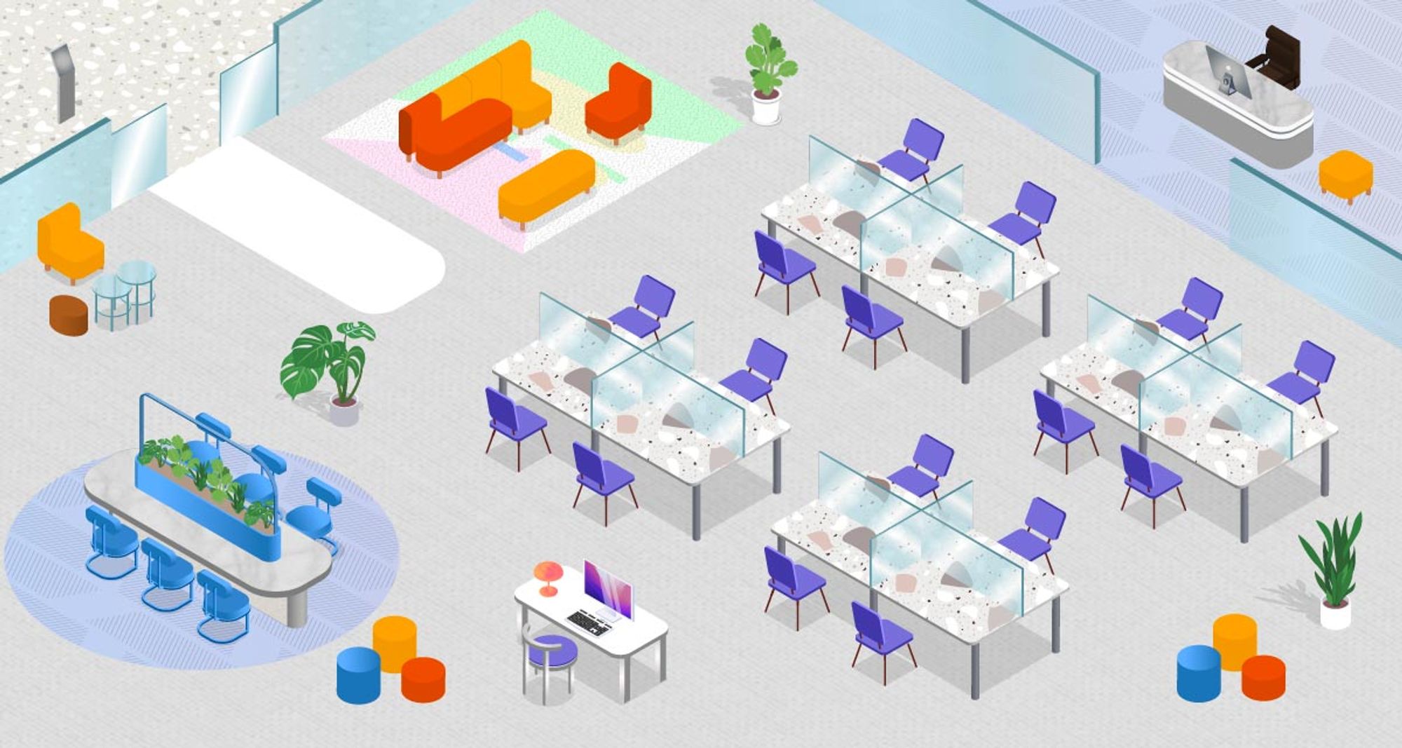 図版 oviceのレイアウトの一例1