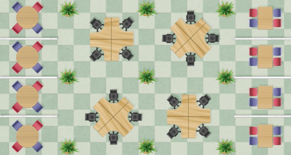 図版 oviceのレイアウトの一例2