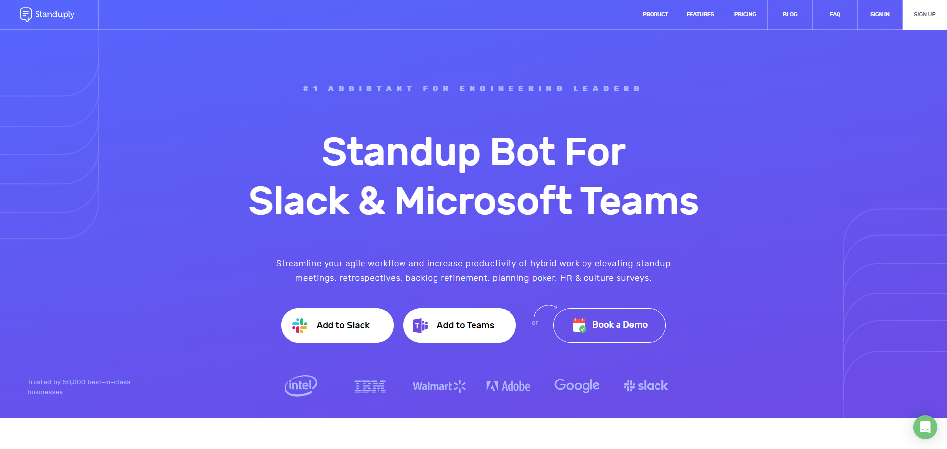 Standup-Bot-For-Slack-Microsoft-Teams-standuply.com_ | フレキシブルシナジーラボ by ovice 図版 Standuply